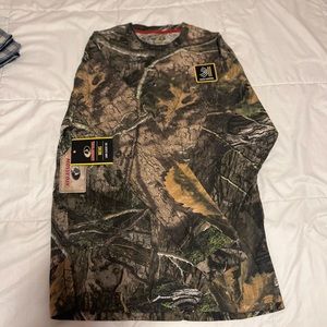 Long Sleeve Scent Control Mossy Oak Shirt